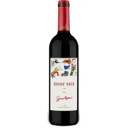 VINO CRVENO ŽIVOT TEČE ZVONKO BOGDAN 0.75L