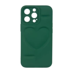 Maska za telefon MATTE HEART za Iphone 13 Pro, Zelena