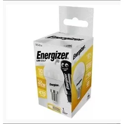 Energizer E14 LED kroglična žarnica 40W topla barva
