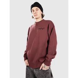Volcom Fa Daniel Shepard Crew Sweater merlot