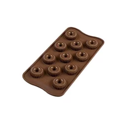 3D silikonski kalup za čokolado - Kronasta spirala - Silikomart