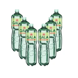 Aqua Gala Gazirana prirodna mineralna voda, 6x1.5l