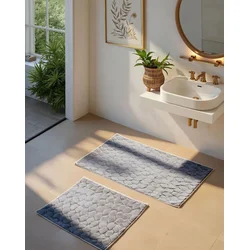 Lessentiel Maison Set prostirki za kupatilo Rabbit, 2 dela, Antracit