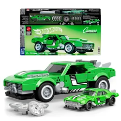 Konstrukcijski komplet Hot Wheels Brick Shop Speed Series Custom 68 Camaro (JFT16)