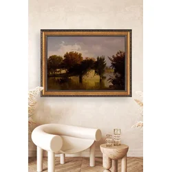 Wallity Zidna dekoracija ATCRCVCNVSMDL34, 70 x 100 cm, Šarena