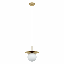 Eglo 39952 - Luster na sajli ARENALES 1xE27/40W/230V zlatna