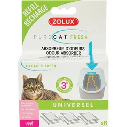 590302 Zolux Purecat Fresh Dopuna Za Filtere Za Uklanjanje Neprijatnih Mirisa