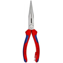 Špic klešta prava 200mm Knipex - sa dodatkom za kačenje (26 12 200 T)