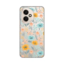 Silikonska maska za Honor 400 Print Skin Lovely Flowers