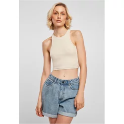 Womens Soft Grass Cropped Rib Top