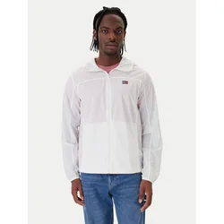 Tommy Jeans Prehodna jakna DM0DM23112 Bela Regular Fit