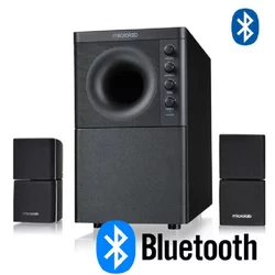 Microlab X3 BT Aktivni drveni zvucnici 2.1 sistem 98W RMS, 3,5mm, Bluetooth