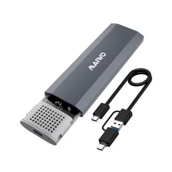 Maiwo k1689p usb 3.2 tip-c kućište za m.2 pcie nvme ssd, aluminium, bez alata