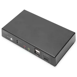 DIGITUS Tip C KVM 2 portni switch sa mrežnim pristupom