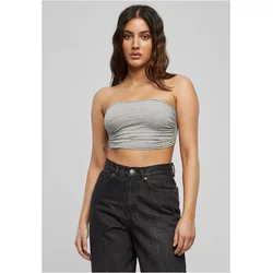 Womens Bandeau Top Grey
