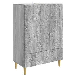Kreveta Siva Sonoma 66 x 34,5 x 95 cm Konstruirano drvo