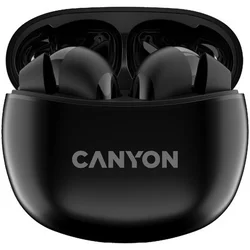 Canyon TWS-5 bluetooth headset, type-C, black ( CNS-TWS5B )