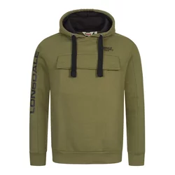 Moški pulover s kapuco Lonsdale Khaki