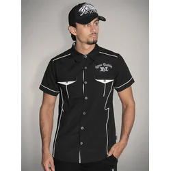 Moška srajca HYRAW - MC - BLACK - 262CH01