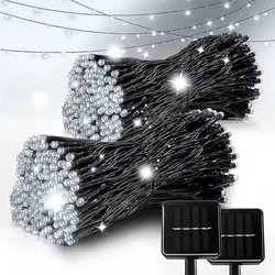 Solarne lampice 10m bele