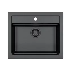 Alveus sudopera Atrox 30 g91 - crna sa crnim sifonom   590 x 500 x 195 mm