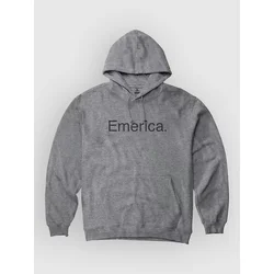 Emerica Pure Logo moški pulover s kapuco navy