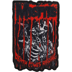 Misfits Death Comes Ripping Iron-On Patch