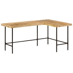 Radni stol 165x110x77 cm Puno drvo Mango i željezo
