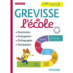 Grevisse de lécole du CE1 a lentrée en 6e