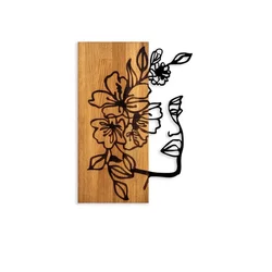 Wallity Zidna dekoracija Woman Floral Face 372, 41x58cm