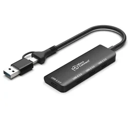 MicroConnect Premium USB-C Hub 3.2 Gen 1, 4-Portni