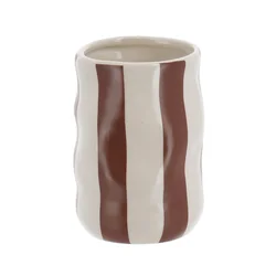 Kopalniška skodelica Nola Mocha Stripes