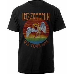 Led Zeppelin Unisex majica USA Tour 75 M