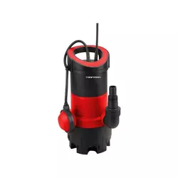 Tryton Pumpa za čistu i prljavu vodu TPB750, 750W, 9M/7M, Crveno-crna