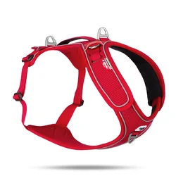 Curli oprsnica za pse Belka Adjustable Neck rdeča XL