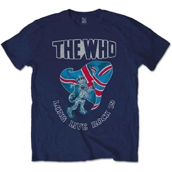 The Who Long Live Rock 79 (Back Print) Navy Blue L Majica