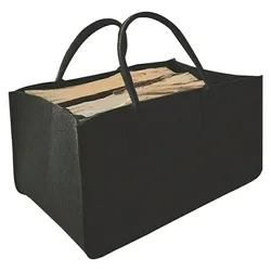 Torba za drva 50x34x27cm crna Lienbacher