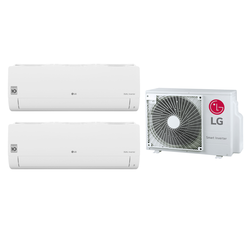 LG split klima naprava 2x 3,5 kW[MU2R17.U12 + 2x S12ET.NSJ]