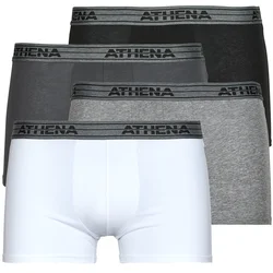 Athena BASIC COTON Pack de 4 Črna