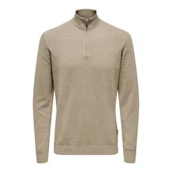 Only & Sons Pulover ONSLoui temno bež