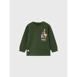 Mayoral Bluza 2010 Zelena Regular Fit