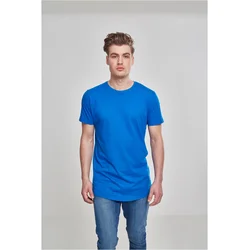 Long T-shirt in the shape of bright blue