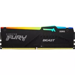 16GB KINGSTON DDR5 5600MTs KF556C40BBA-16 Fury Beast Black RGB