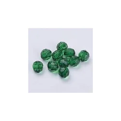 Akrilna perla 4 mm tamno zelena pakovanje 30 gr