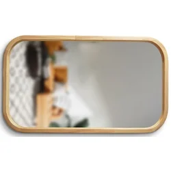 Ogledalo Reliability Slim 70 Hrast