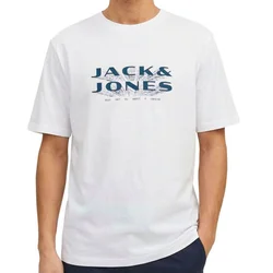 Jack & Jones majica Jcofusion JJ Branding Tee SS crew neck za muškarce