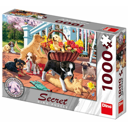 Dino Puppies 1000 secret collection Puzzle NOVO