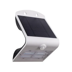 Eglo Lamozzo  spoljna zidna lampa/1, led solarna, na baterije, 3,2w, 440lm, ip44, senzor, plastika/bela