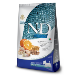 N&D Ocean hrana za pse - Bakalar, Spelta i ovas (Adult, Mini) 7kg