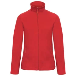 JAKNA ZIP-FLIS B&C ID.501 WOMEN 280G CRVENA 2XL